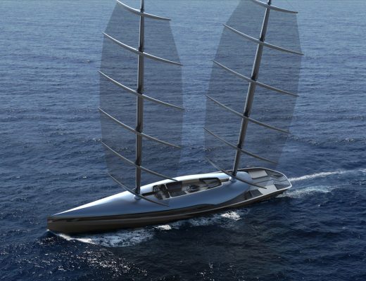 The Sailing Yacht Inspired by an Albatross