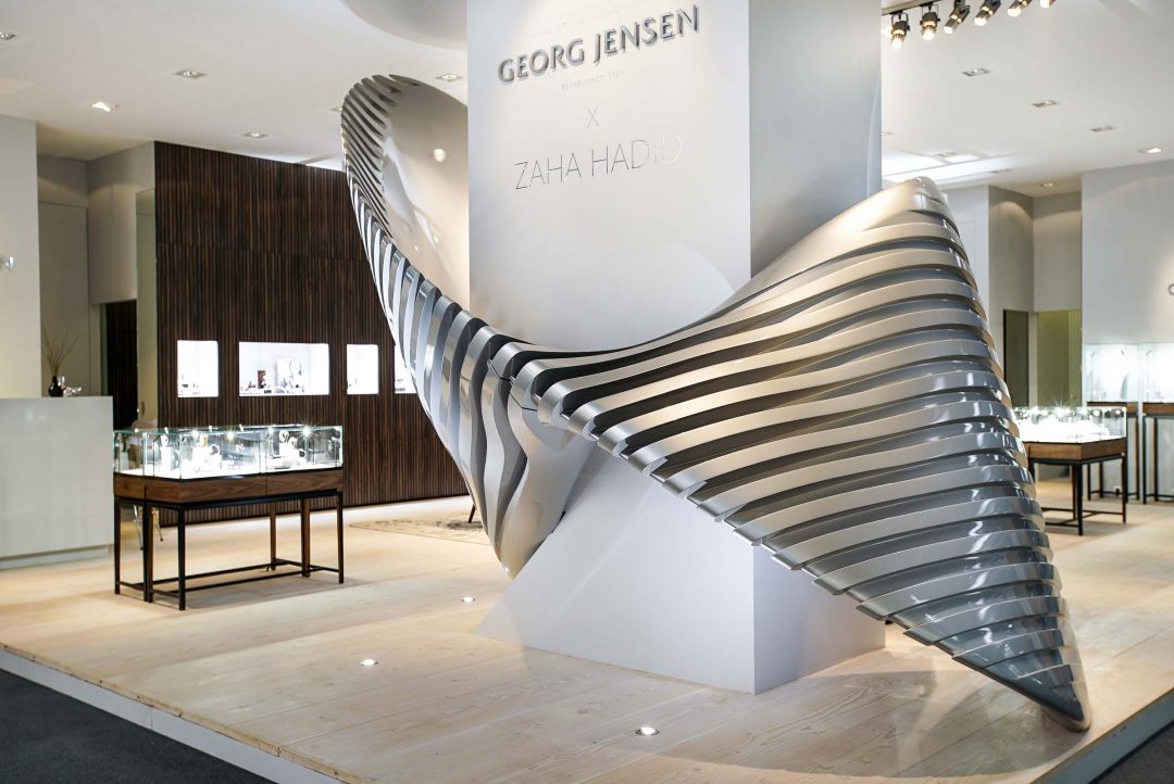 The Georg Jensen - Zaha Hadid Jewelry Collection