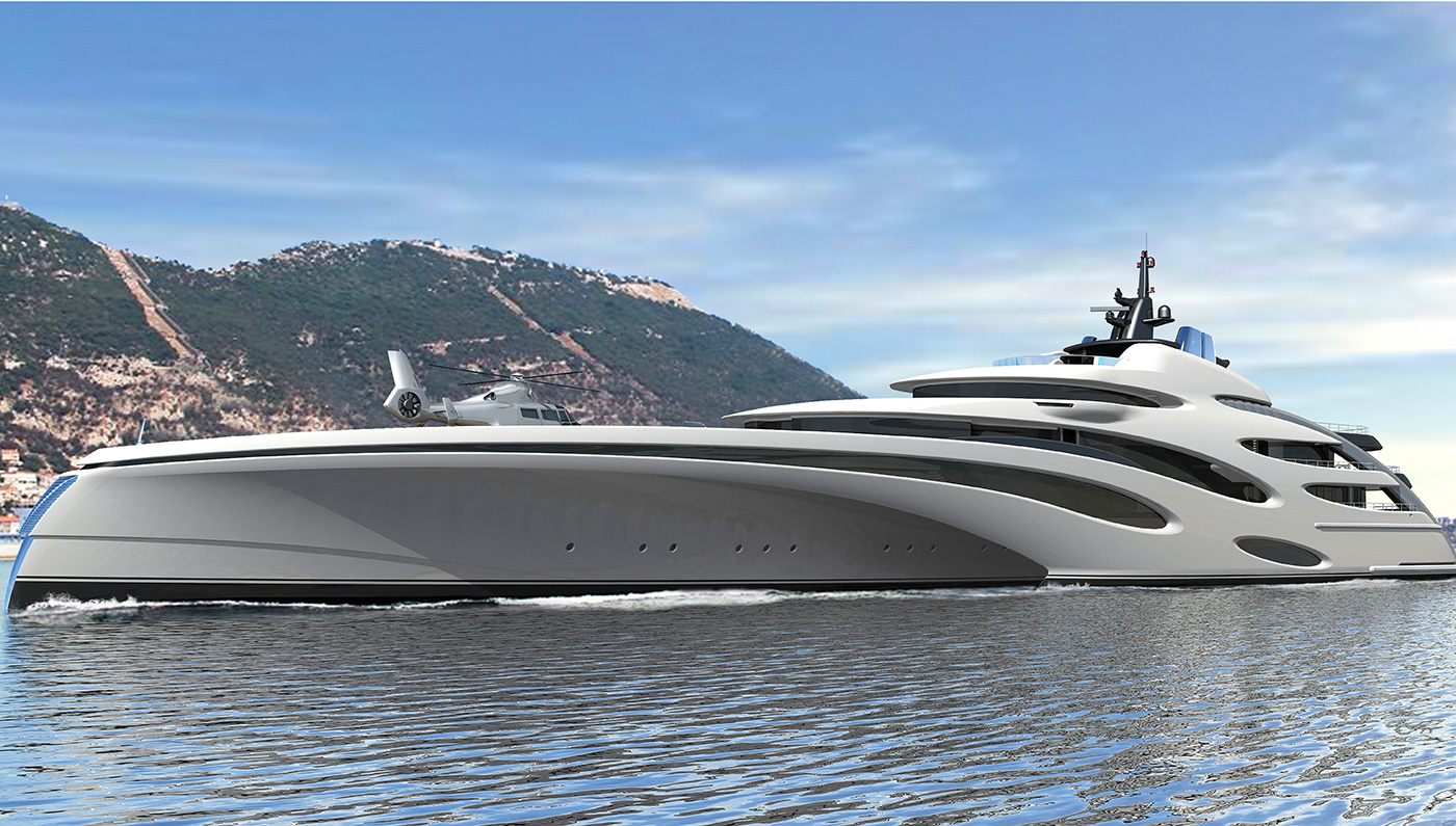 Trimaran Concept by Echo Yachts