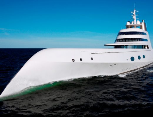 The Groundbreaking Yacht "A"
