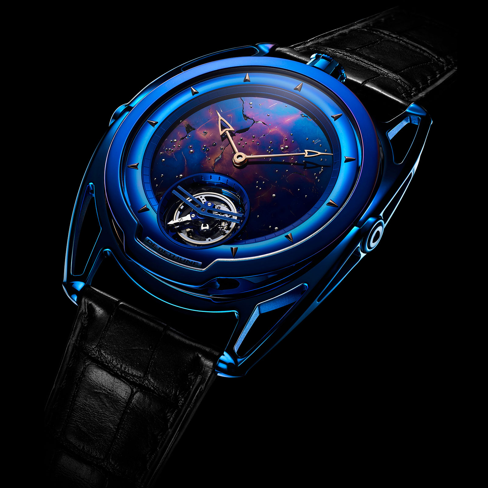 DB28 Kind of Blue Tourbillon Meteorite