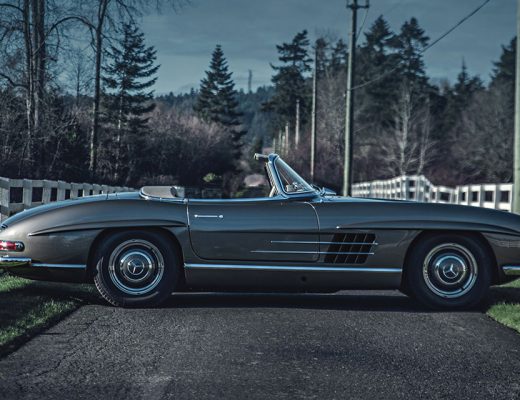 the Mercedes 300 SL Roadster