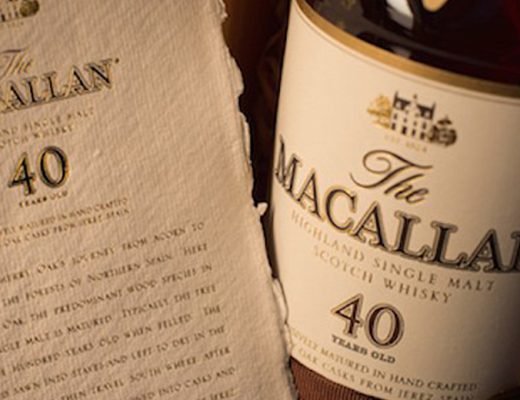 Macallan's 40-Year Sherry Oak Scotch