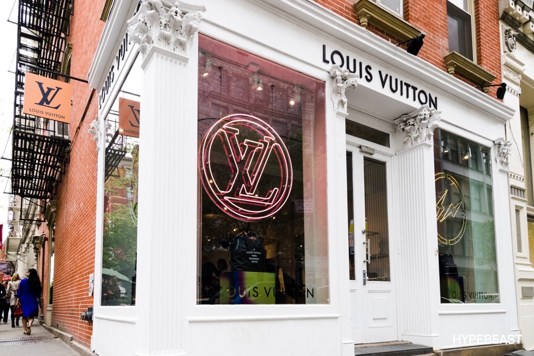 Louis Vuitton Opens New Pop-Up Shop in Soho