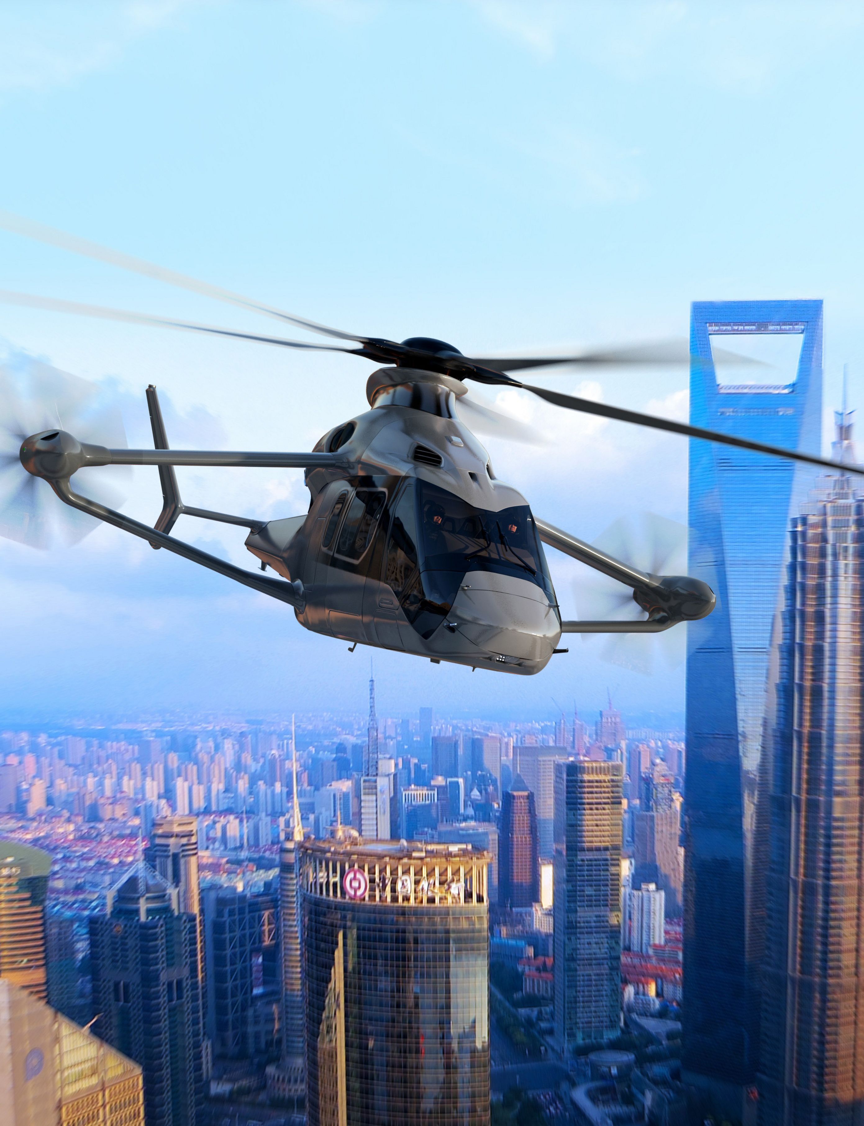Airbus's High-Speed Helicopter Project Racer