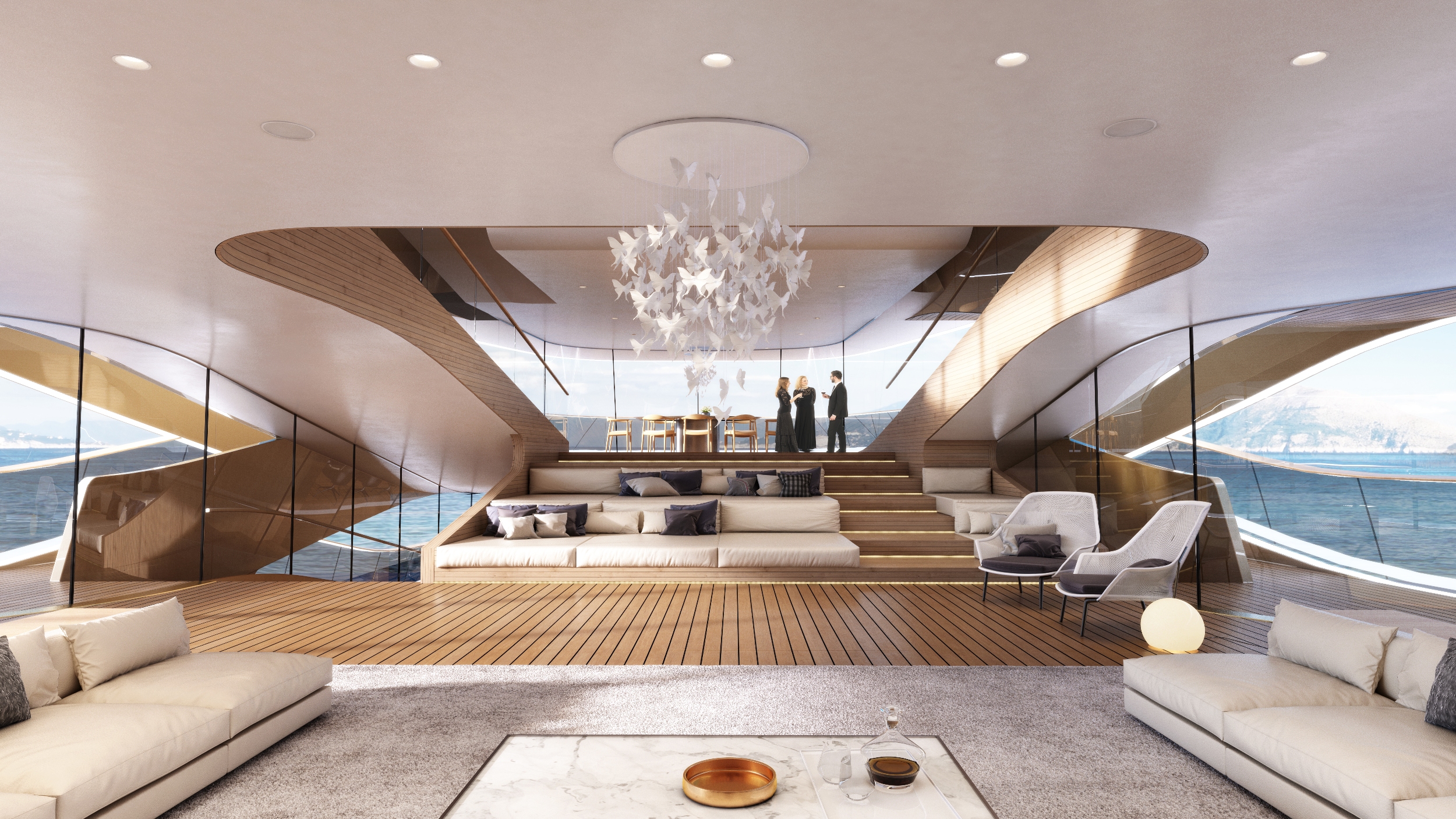 Superyacht Concept: BENETTI and ROMERO Introduce “SE77ANTASETTE” – The ...