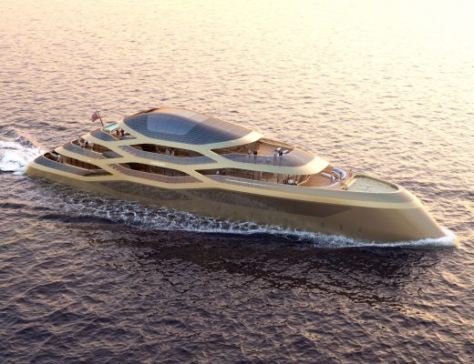 Superyacht Concept: BENETTI and ROMERO Introduce "SE77ANTASETTE"