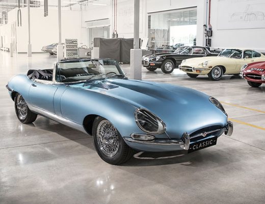 The Newly Restored Jaguar E Type Zero