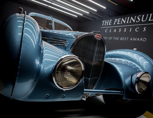 Bugatti Type 57SC Coupé Wins The Third Annual The Peninsula Classics Best of The Best Award in Paris