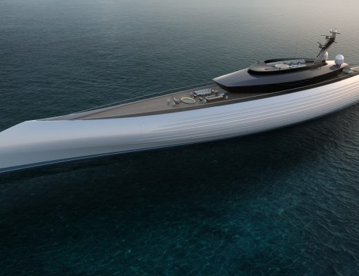 Oceanco Unveils Their New and Innovative 115-Metre Tuhura - exterior