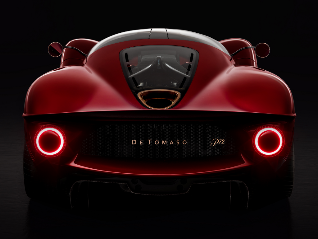 De Tomaso Unveils the P72 to Commemorate their 60th Anniversary at The Pebble Beach Concours d'Elegance