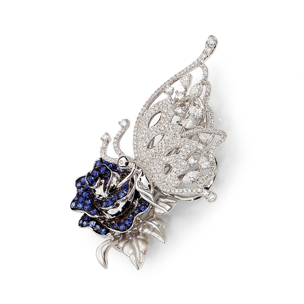 Talking Jewellery with Zena Kaddour - Sapphire Broach