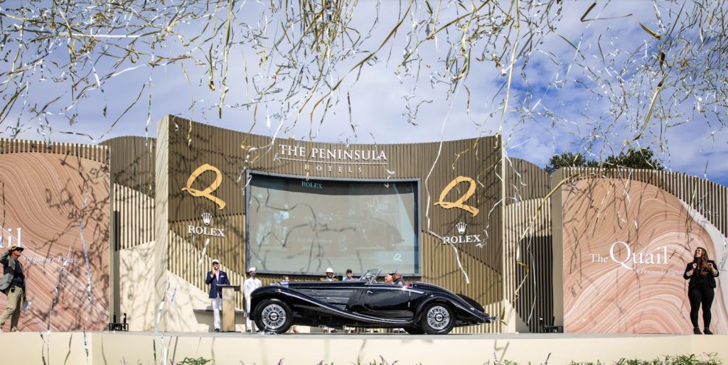 A Classic Mercedes-Benz takes Best of Show at the 2021 The Quail