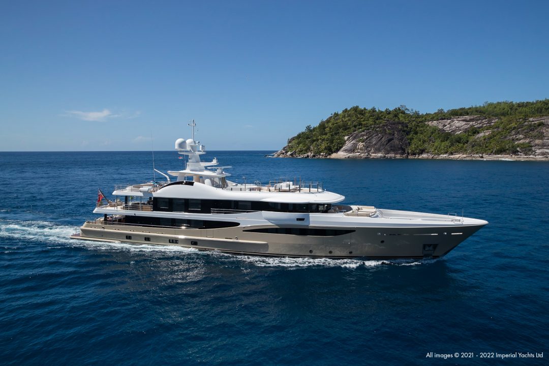 The latest Amels 180 has hit the market - copyright Imperial Yachts